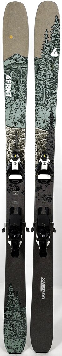2025 4FRNT MSP 99 Skis Topsheets