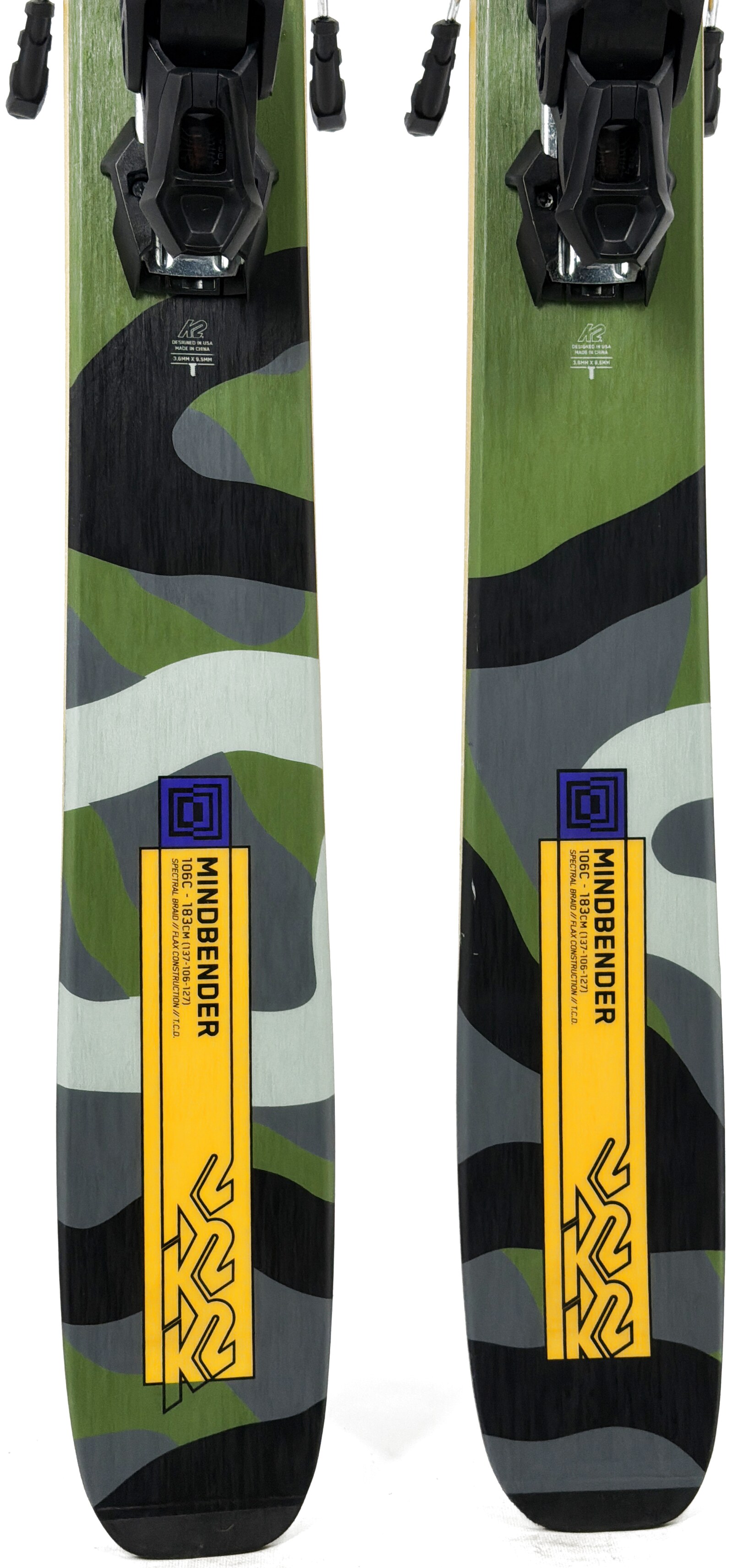 2024 K2 Mindbender 106C Skis Tail