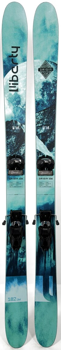 2024 Liberty Origin 106 Skis Topsheets